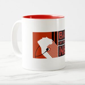 Back of the Net Two-Tone Mug